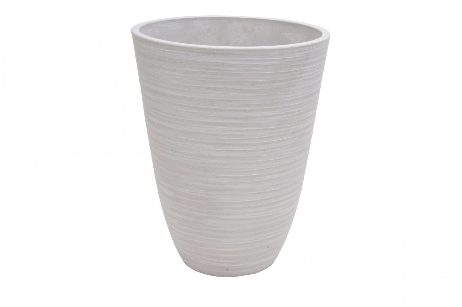Vaso Piccolo Anemone Ø25,5x32,5 cm in Fibra sintetica Bianco...