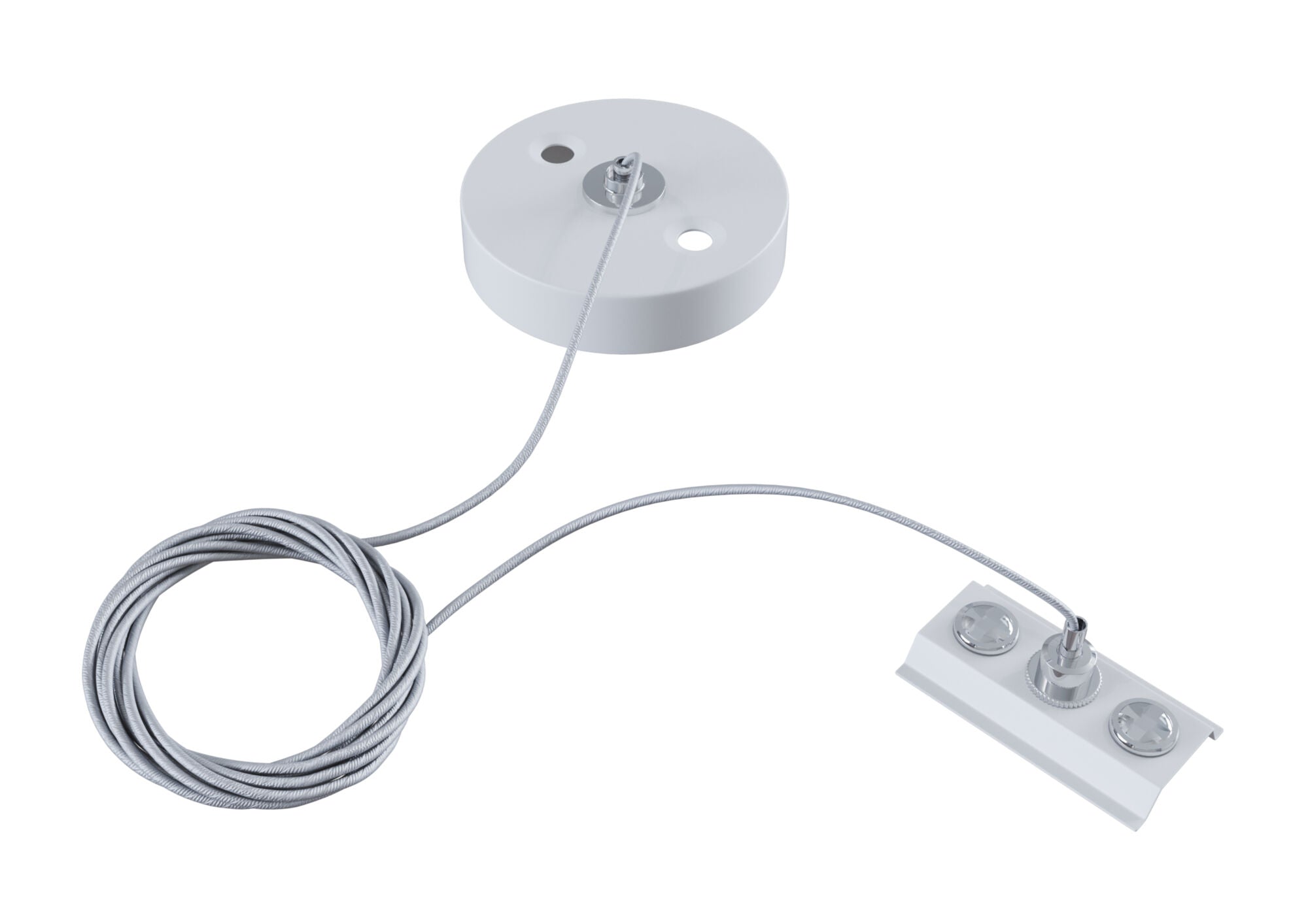 Image of Connettore Prolunga per Sistema Illuminazione a Binario Monofase Bianco