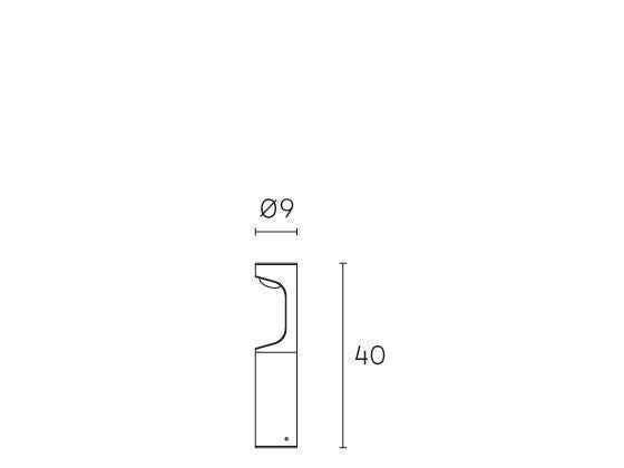 Lampada Palo Basso da Giardino a LED 9W 4000K Sovil Grigio...