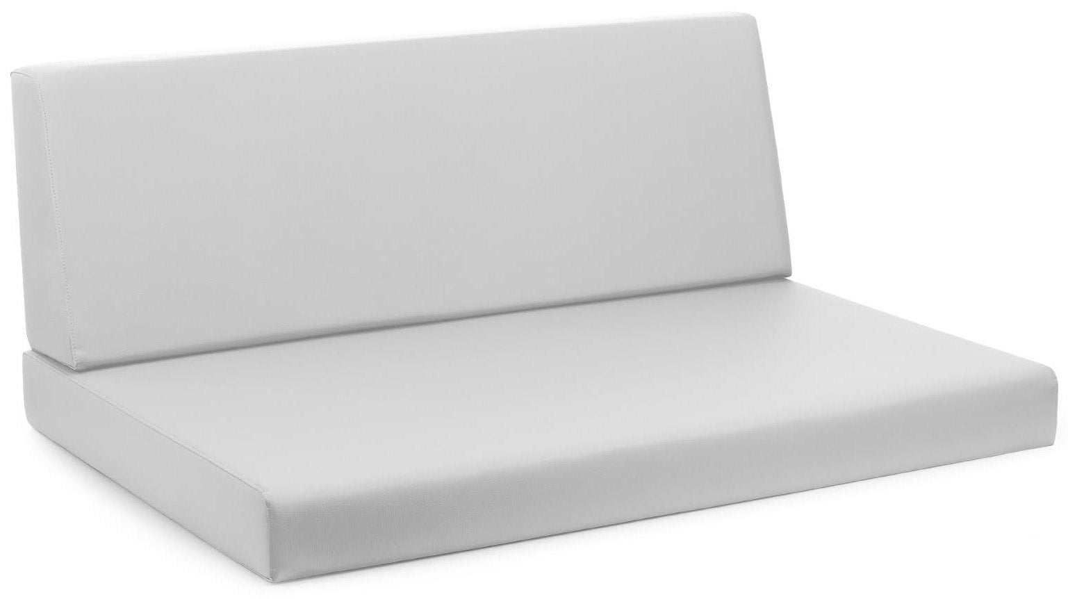 Cuscini per Pallet 120x80 cm Seduta e Schienale in Similpelle Mariotti Reforma Bianco...