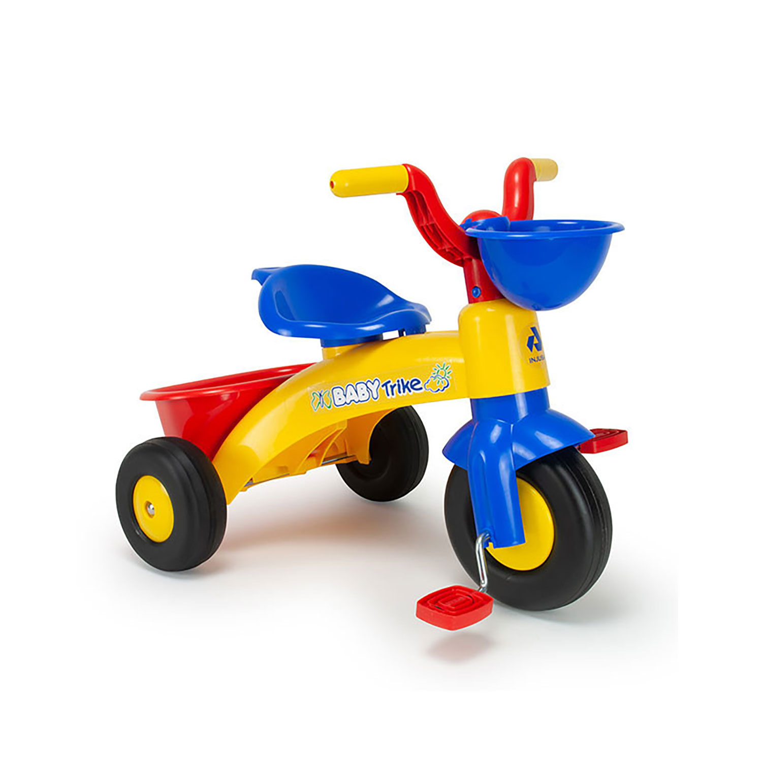 Image of Triciclo per Bambini 62x40x46 cm con Pedali e doppio Cestino