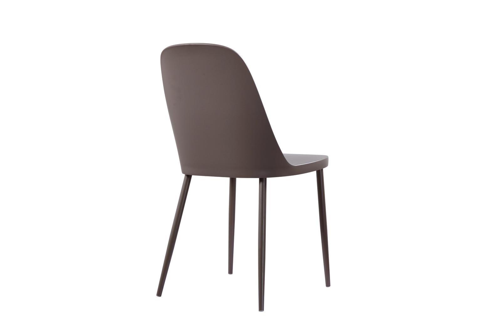 Set 4 Sedie 46x55xH80 cm in Polipropilene Tamara Visone...