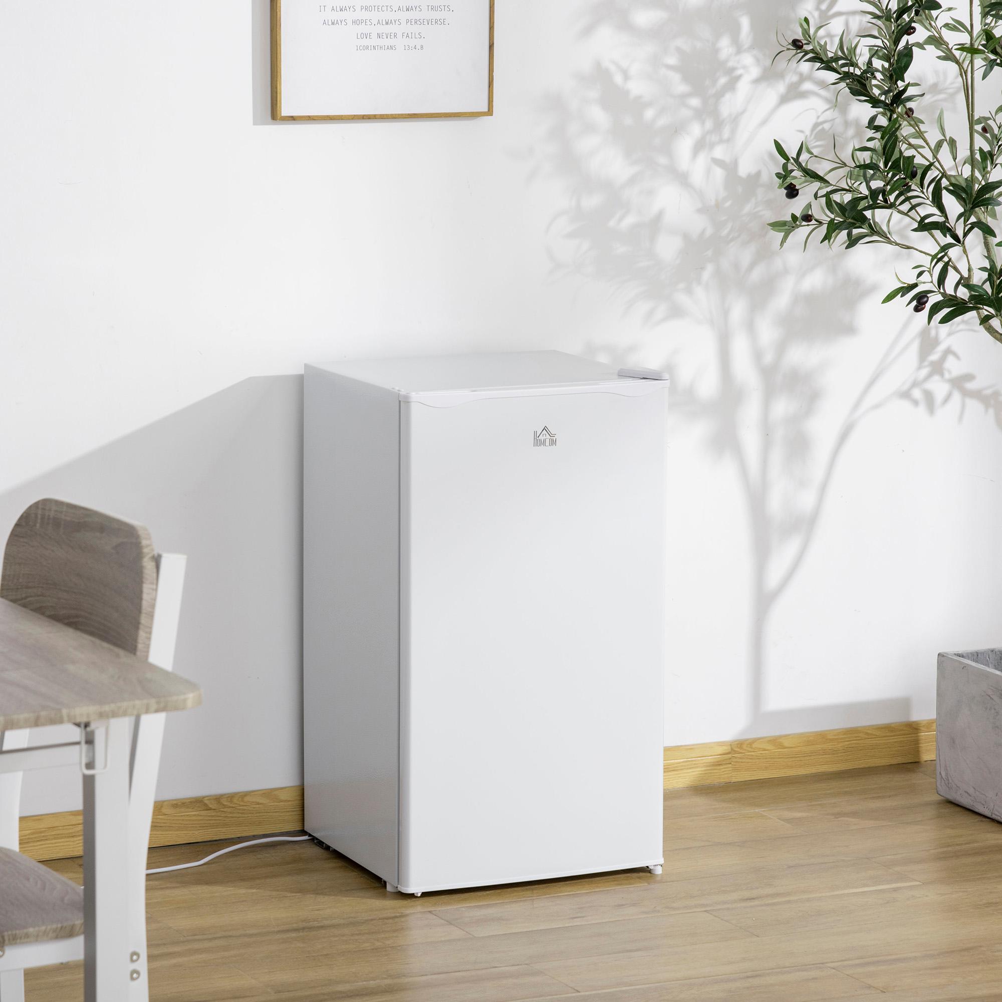 Frigo Portatile Elettrico 161W 47,5x44,2x84 cm 91L Termostato Regolabile Bianco...