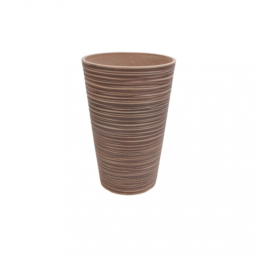 Vaso Grande Azalea Ø41x60 cm in Fibra sintetica Taupe...