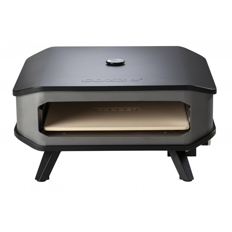 Forno per Pizza a Gas 17' Fino a 450° 42,5x42,5 cm con Pietra Refrattaria...