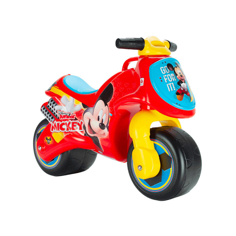 Moto Cavalcabile per Bambini 69x28x49 cm Primi Passi Neox Disney Mickey...
