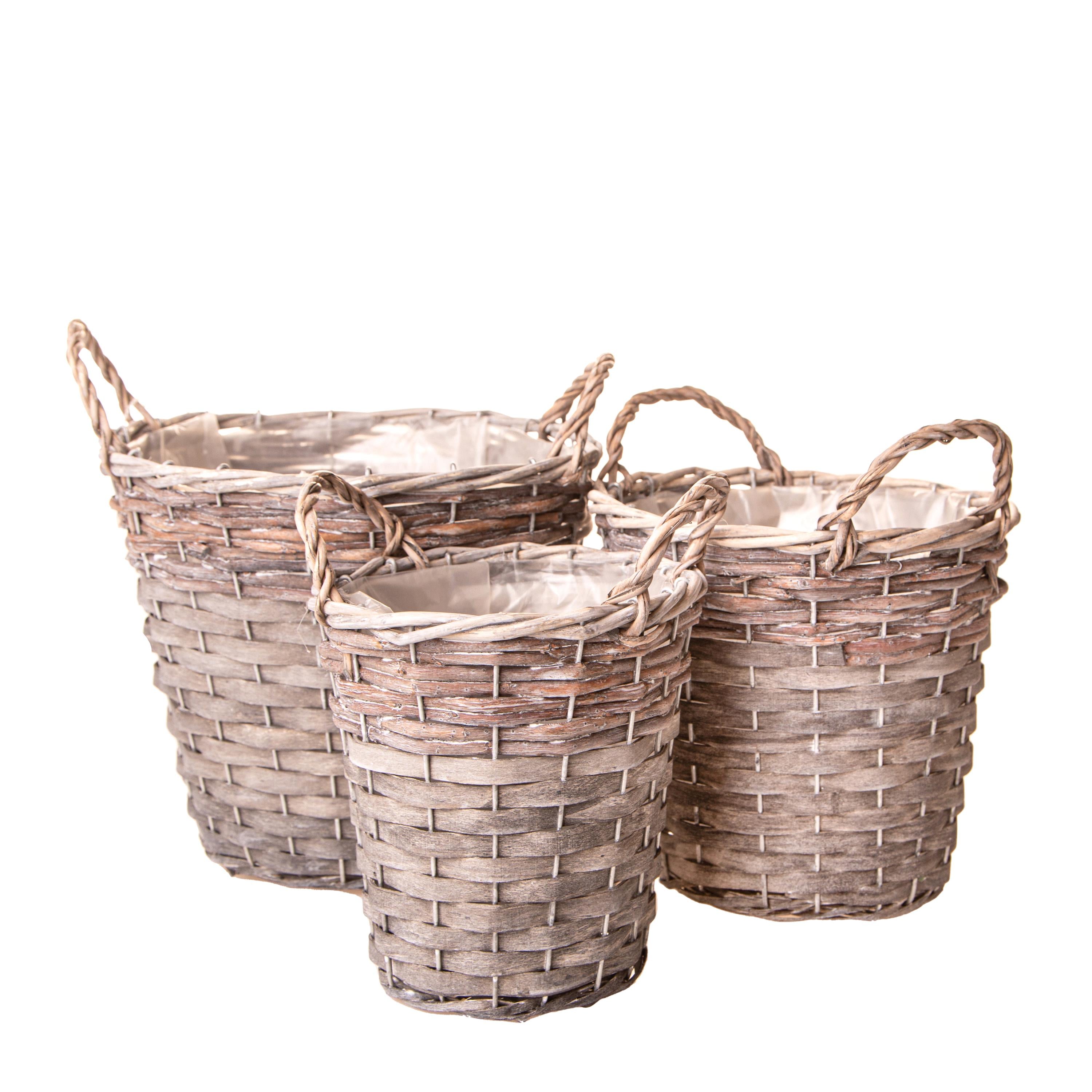 Set 6 Cesti 24x H 20 cm...