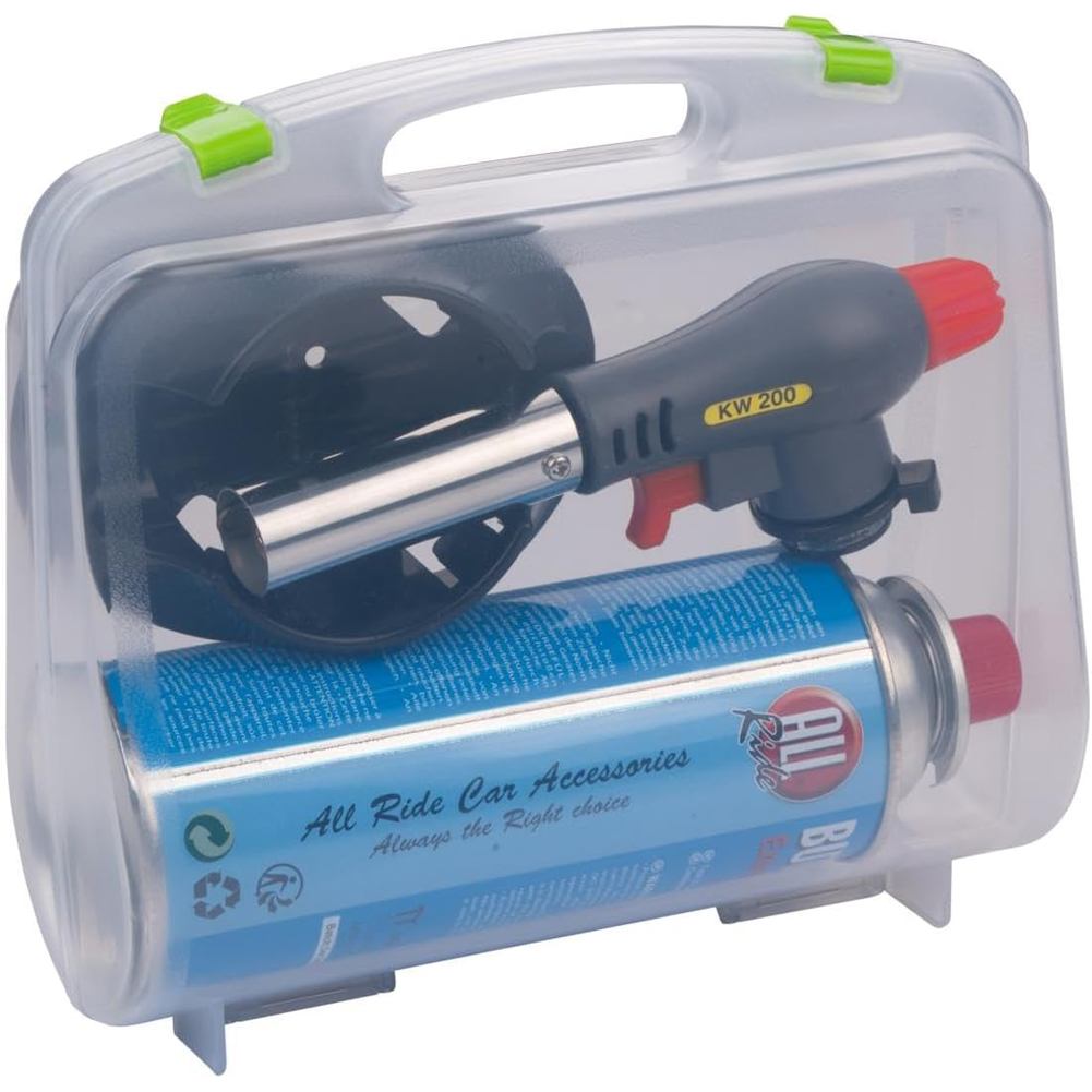 Bruciatore a Gas Butano con Valigetta 20,5x7,5x17,5 cm Fiamma Regolabile...