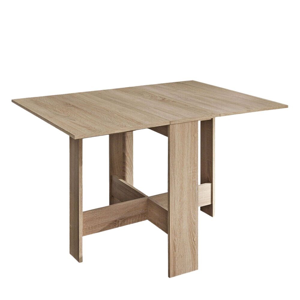 Tavolo Pieghevole Salvaspazio 130x76x73,4 cm in MDF Artemio Rovere
