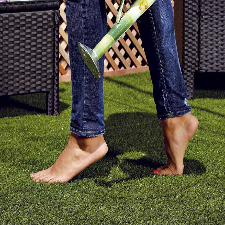 Erba Sintetica per Giardino 25mm 1x20m Rama Verdecor Gold Verde...