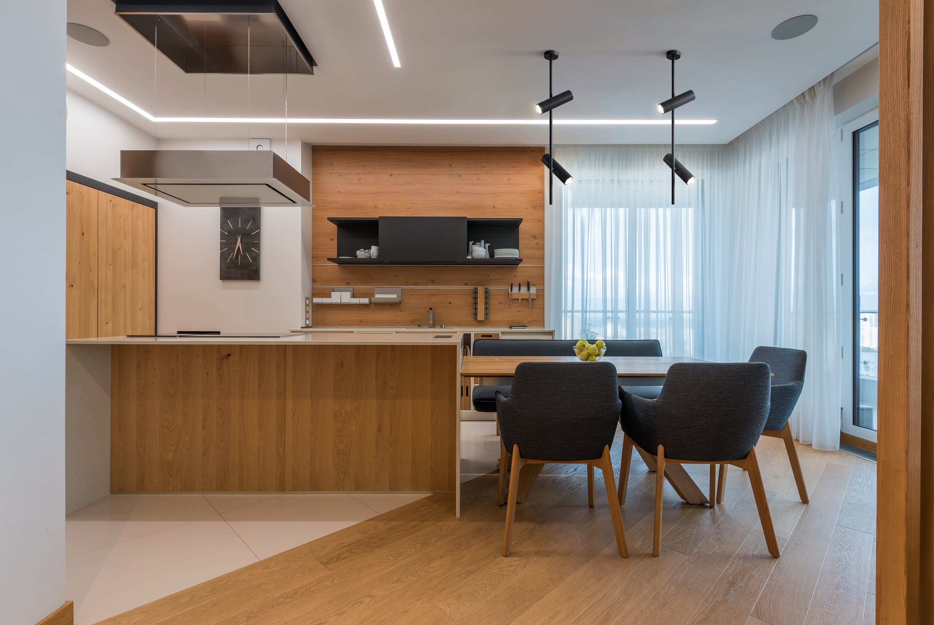 Plafoniera Ceiling & Wall in Alluminio Elti Nero