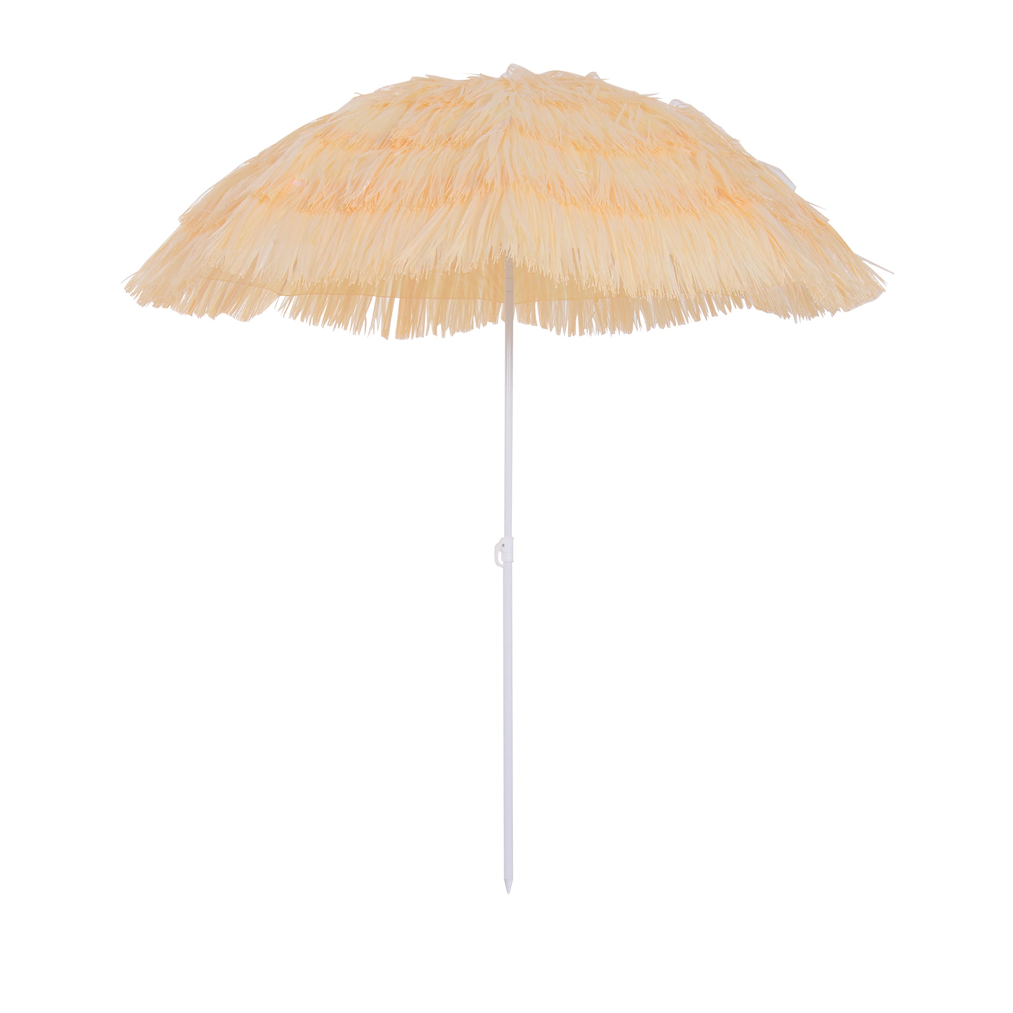 Ombrellone da Giardino in Acciaio Ø1,6 mt Beige