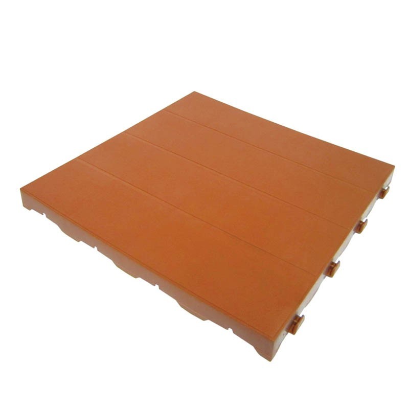 Set 6 Piastrelle in Plastica da Esterno 40 x 40 cm...