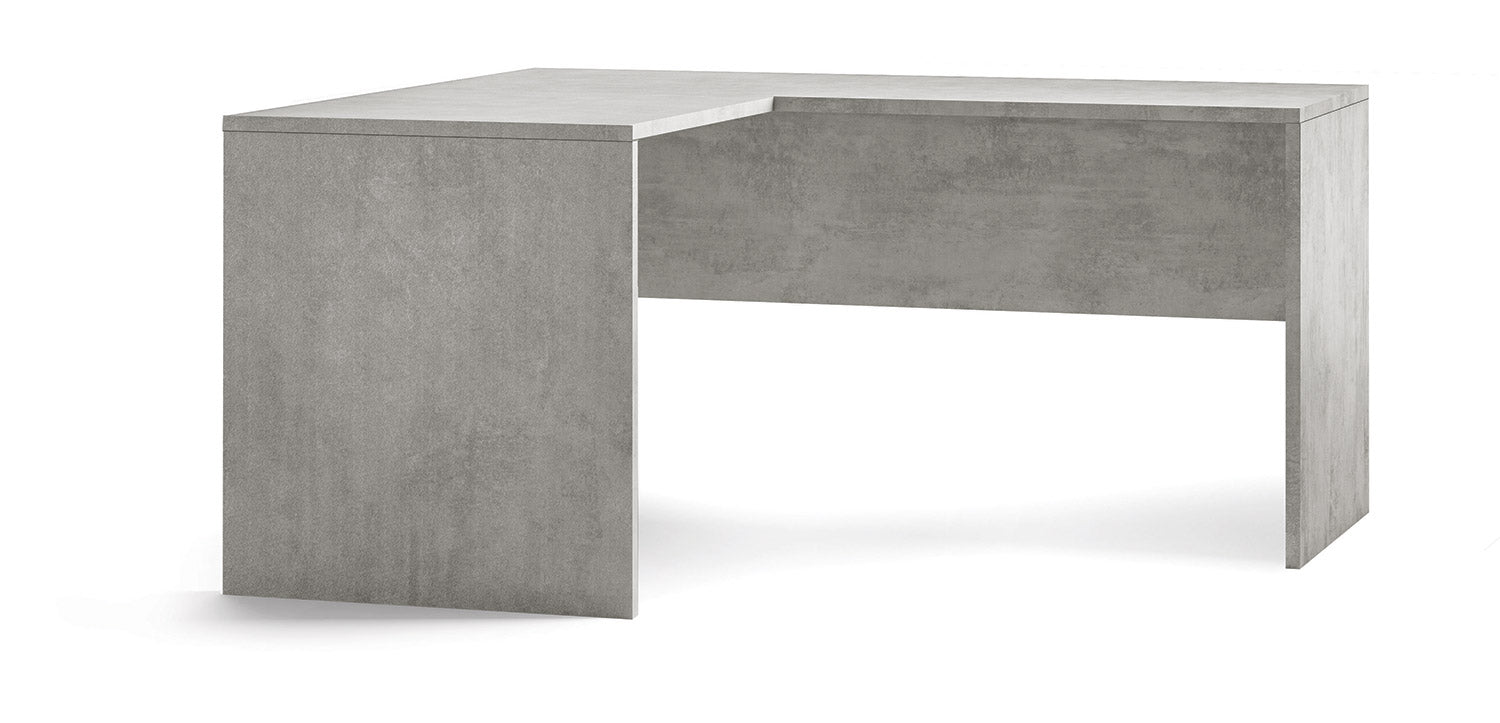 Scrivania da Ufficio Angolare Sinistra 160x76x150 cm Cemento...