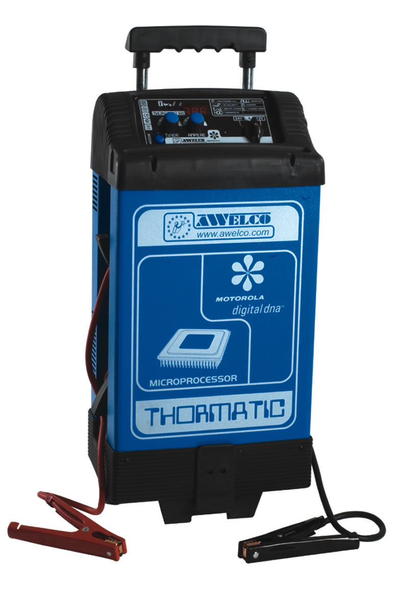 Image of Caricabatteria Avviatore Professionale 12-24V 1Ph Awelco Thormatic 350