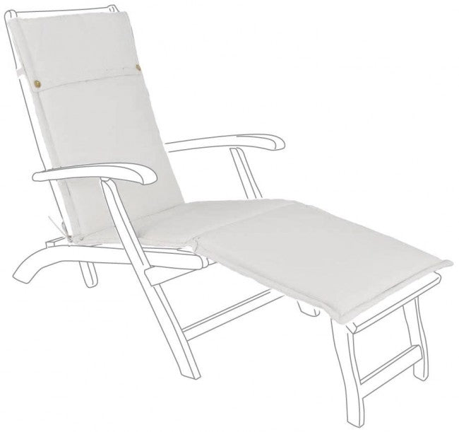 Cuscino Poly180 Naturale Steamer in Tessuto per Esterno