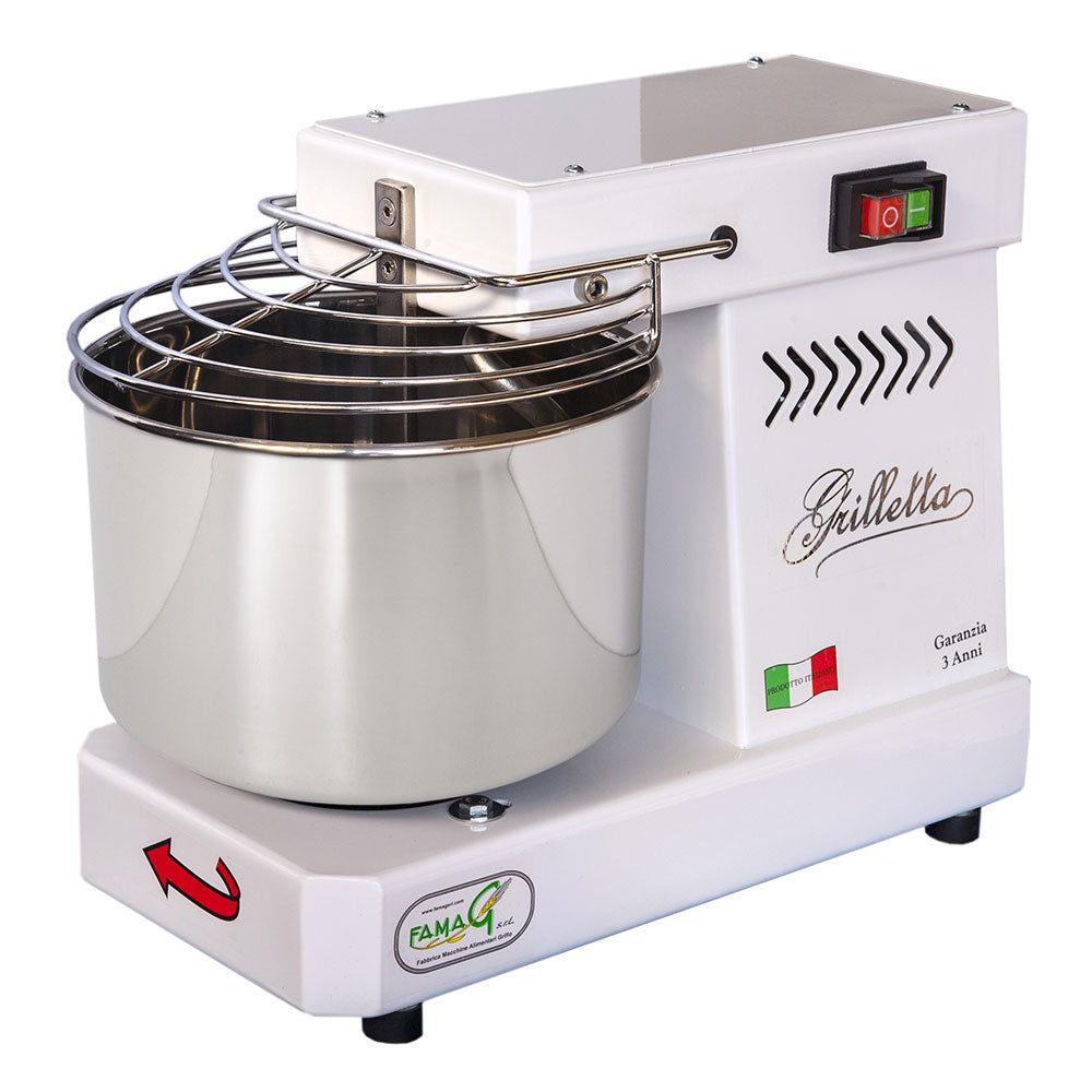 Image of Impastatrice a Spirale Testa Fissa 5Kg 350W Famag Grilletta IM5/230