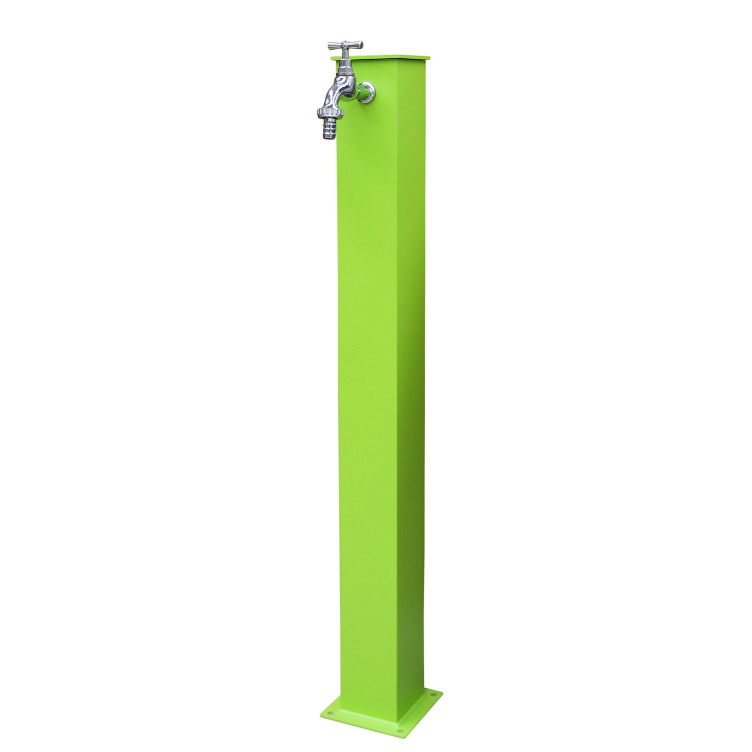 Fontana da Giardino 9x15x85 cm con Rubinetto Verde Acido...