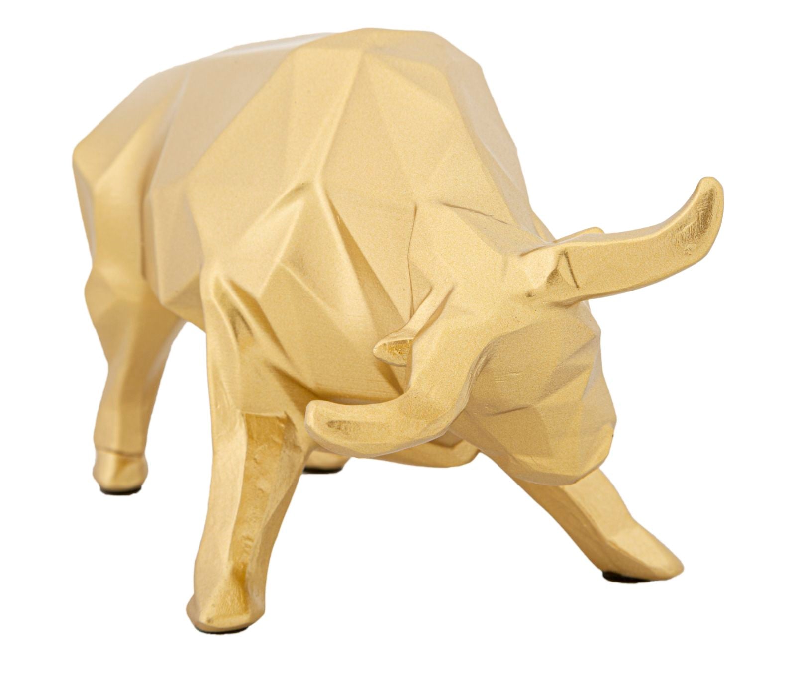 Statua Toro Decorativo 19,5x9,9x10,6 cm in Poliresina...
