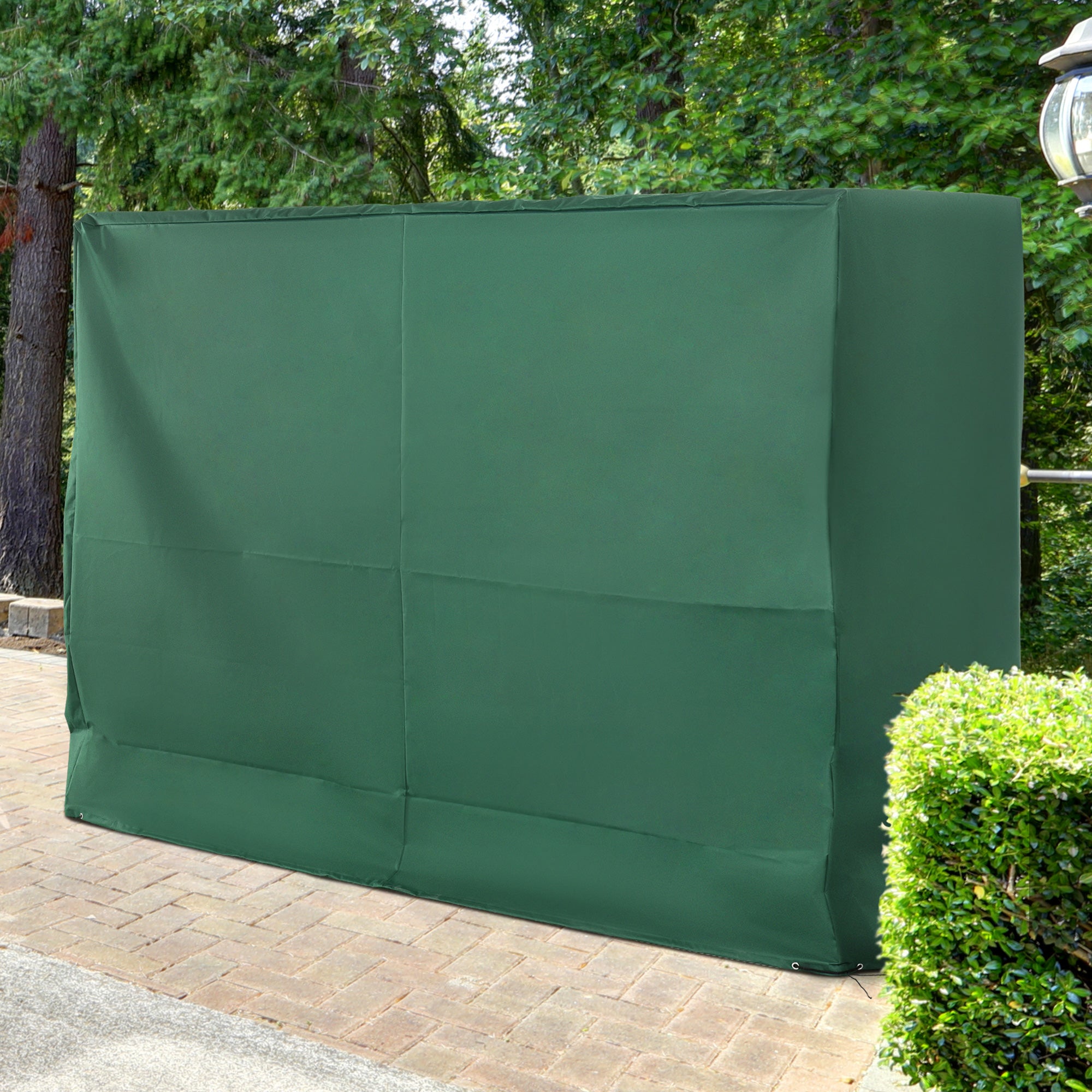 Tetto Di Ricambio Per Dondolo 3 Posti Outsunny - Impermeabile E UV30+, In Oxford 230g/m² - Colore Crema, 210x145 Cm - Foto 1