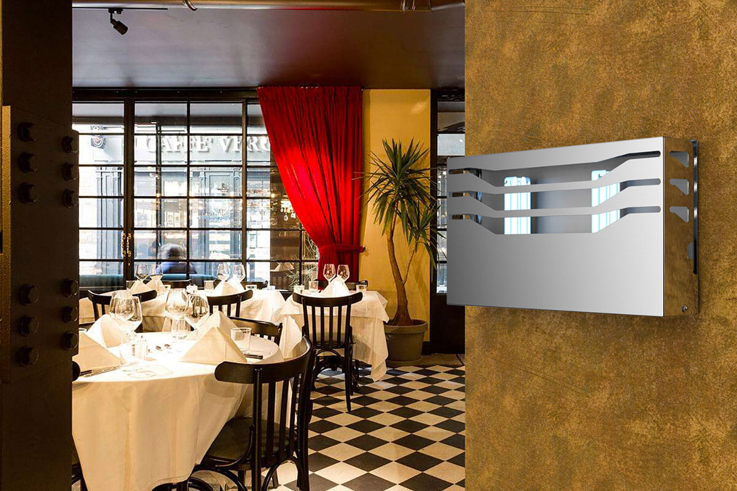 Zanzariera Elettrica 2 Lampade 40W con Pannello Collante Moel Mo-Light 310A...