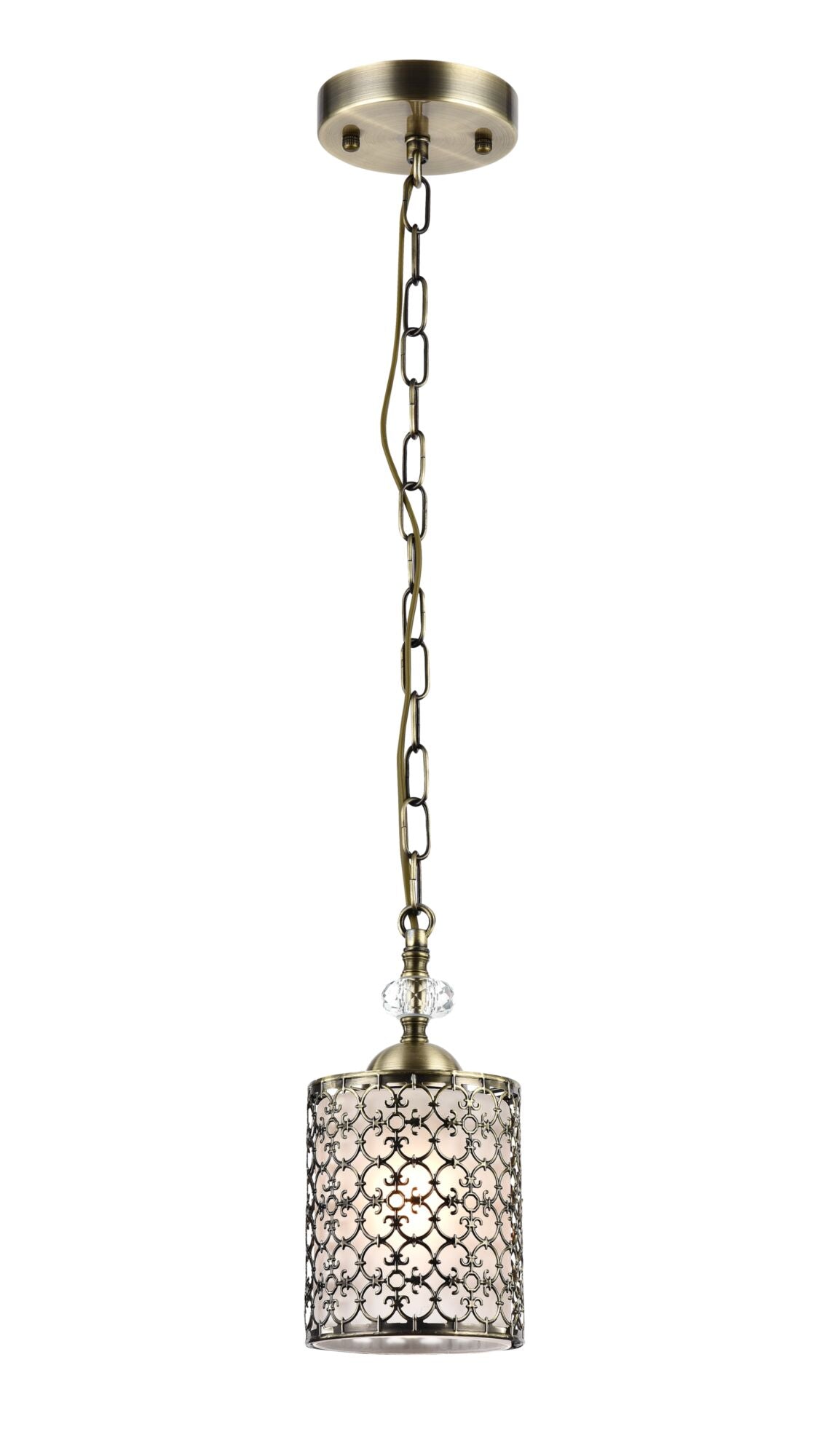 Image of Lampada pendente Royal Classic in Metallo Sherborn Bronzo Antique
