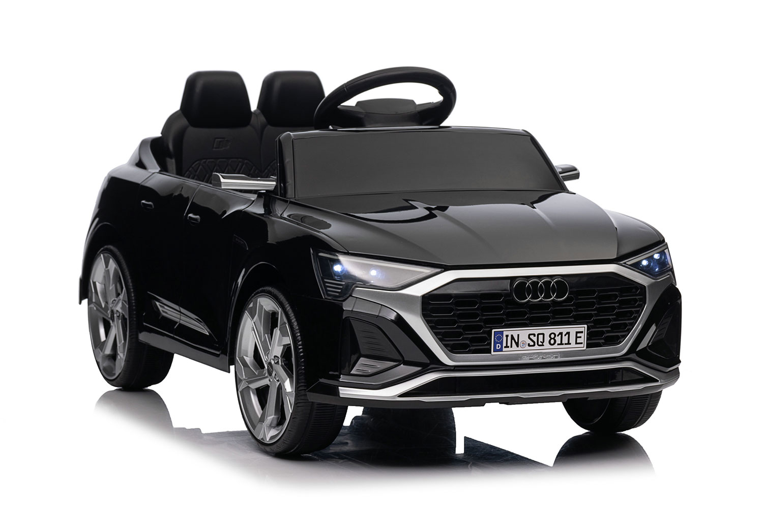 Macchina Elettrica per Bambini Licenza Ufficiale Audi SQ8 12V 4,5Ah Nero