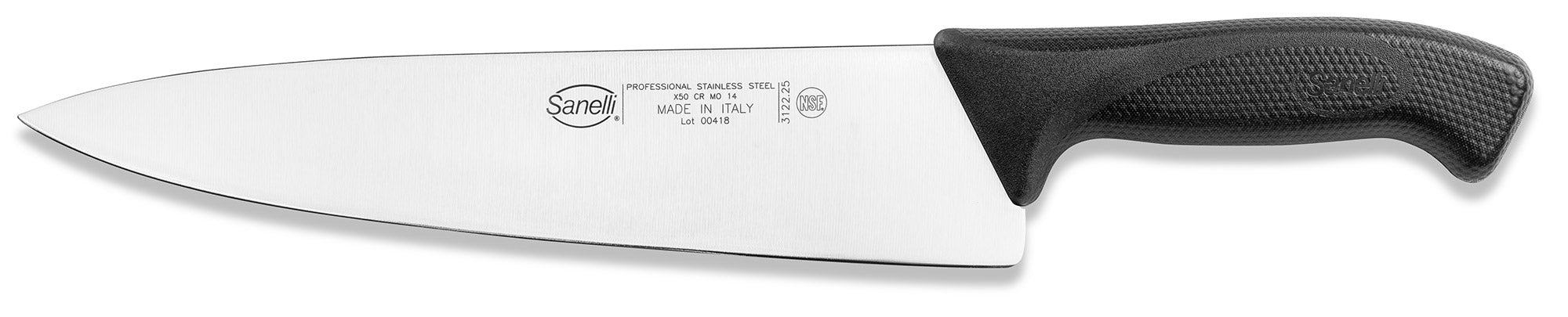 Image of Coltello Trinciante Lama 25 cm Manico Antiscivolo Sanelli Skin