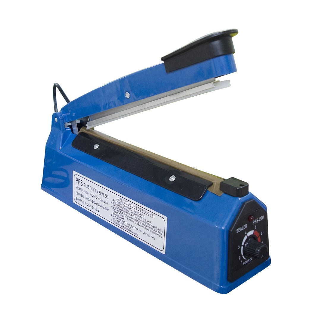 Macchina Sigilla Sacchetti 300W 240V e Buste da 400 mm Blu...