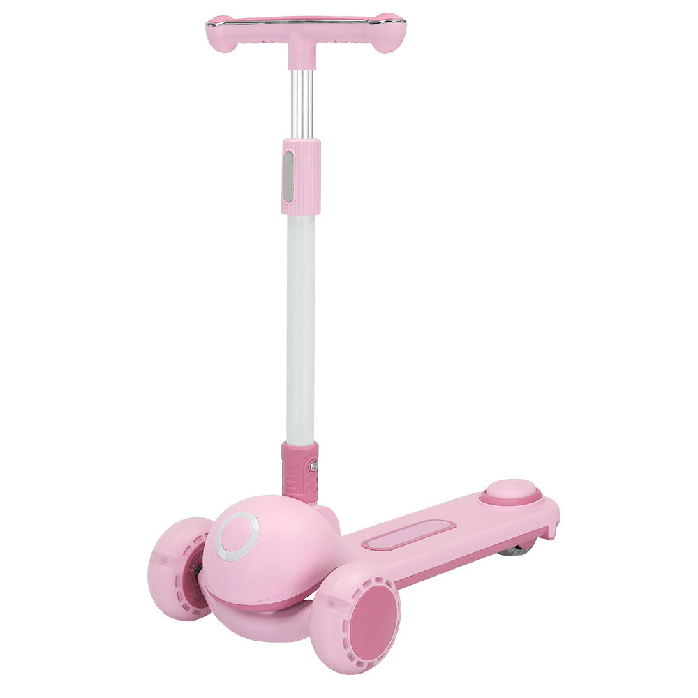 Monopattino 3 Ruote BUGGY con Ruote Luminescenti Rosa...