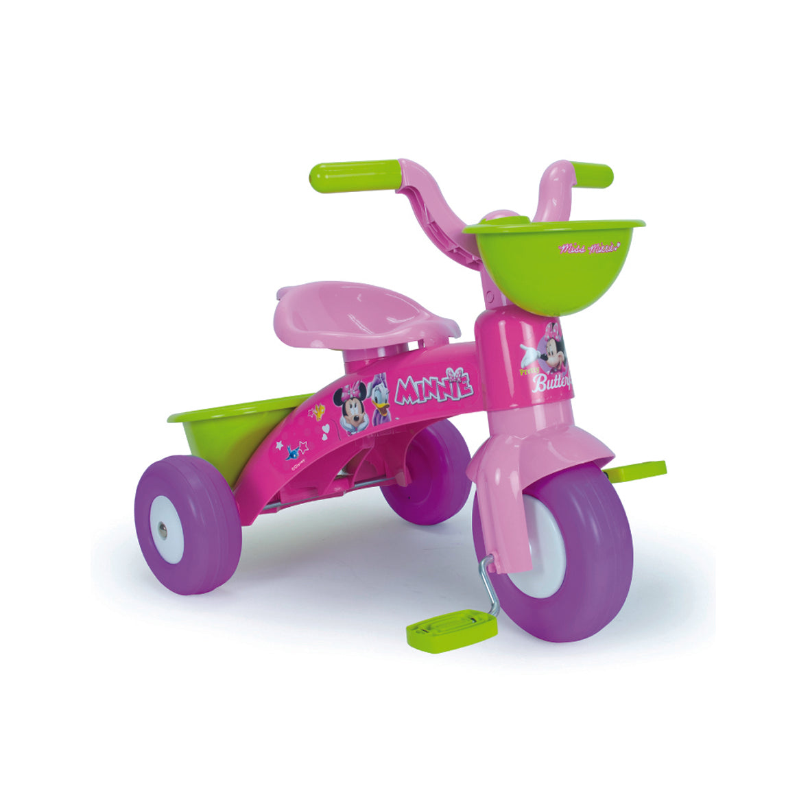 Triciclo a Pedali per Bambini in Plastica con Licenza Disney Minnie...