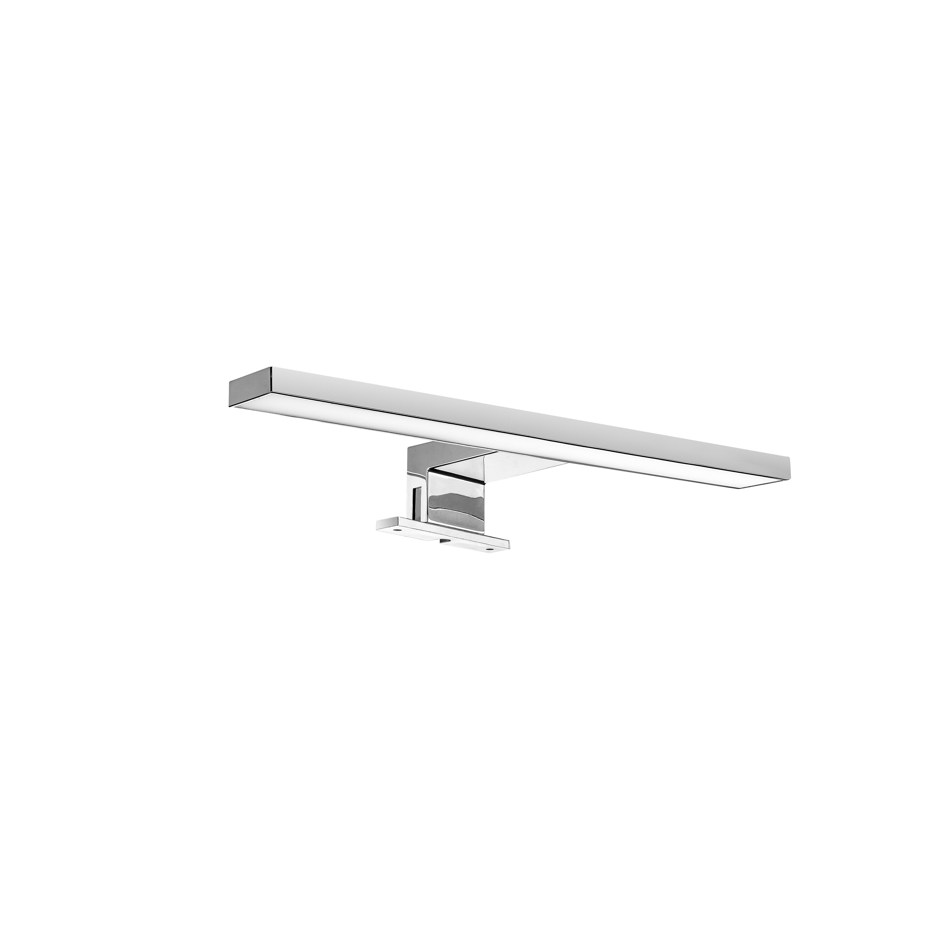Faretto Led per Specchio da Bagno Virgo 5 Pezzi Cromato Brillo Tecnoplastica Emuca