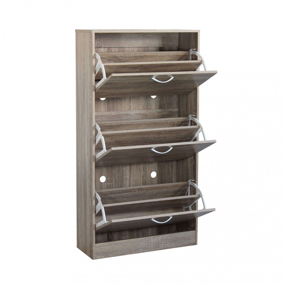 Scarpiera Vicky 60x24x115 h cm in Legno Naturale...
