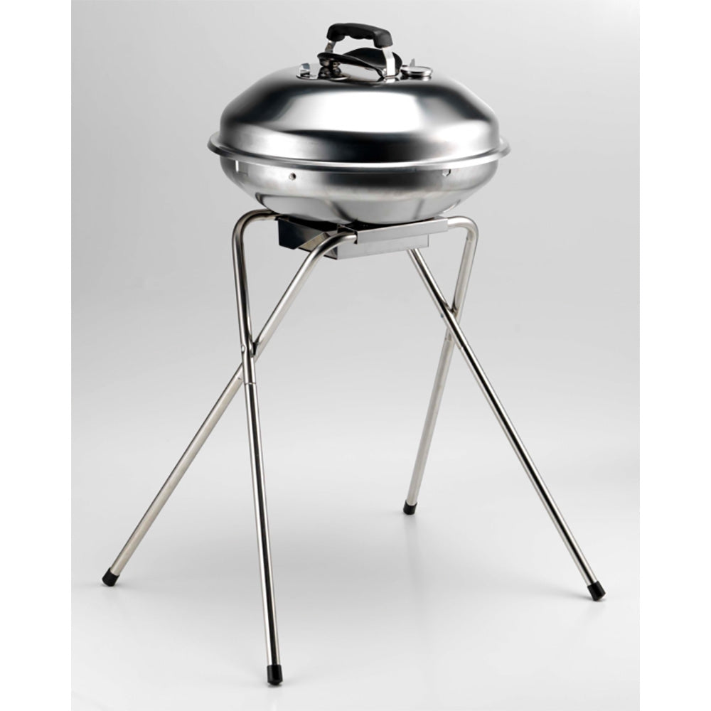 Barbecue a Carbone con Griglia Ø44cm in Acciaio Ompagrill 70480/Cover...
