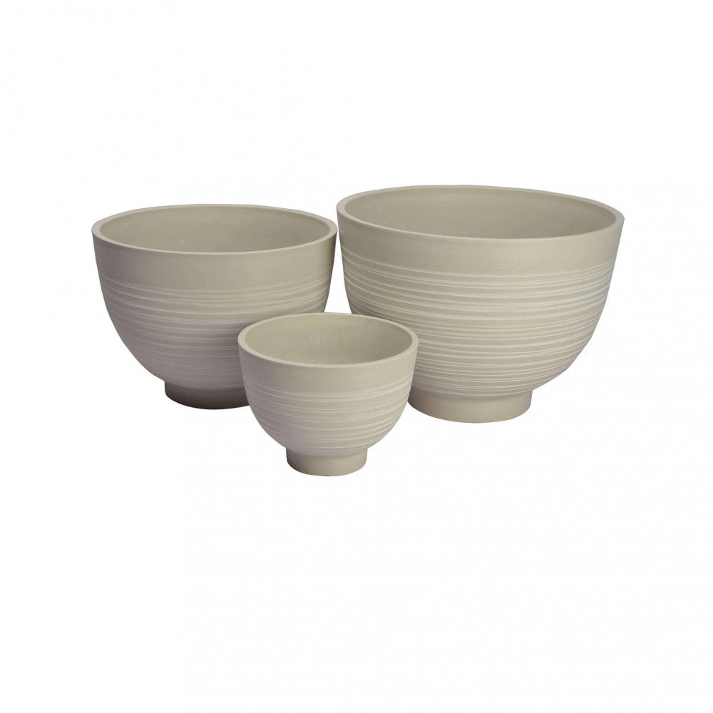 Vaso Medio Narciso Ø39x28 cm in Fibra sintetica Bianco...