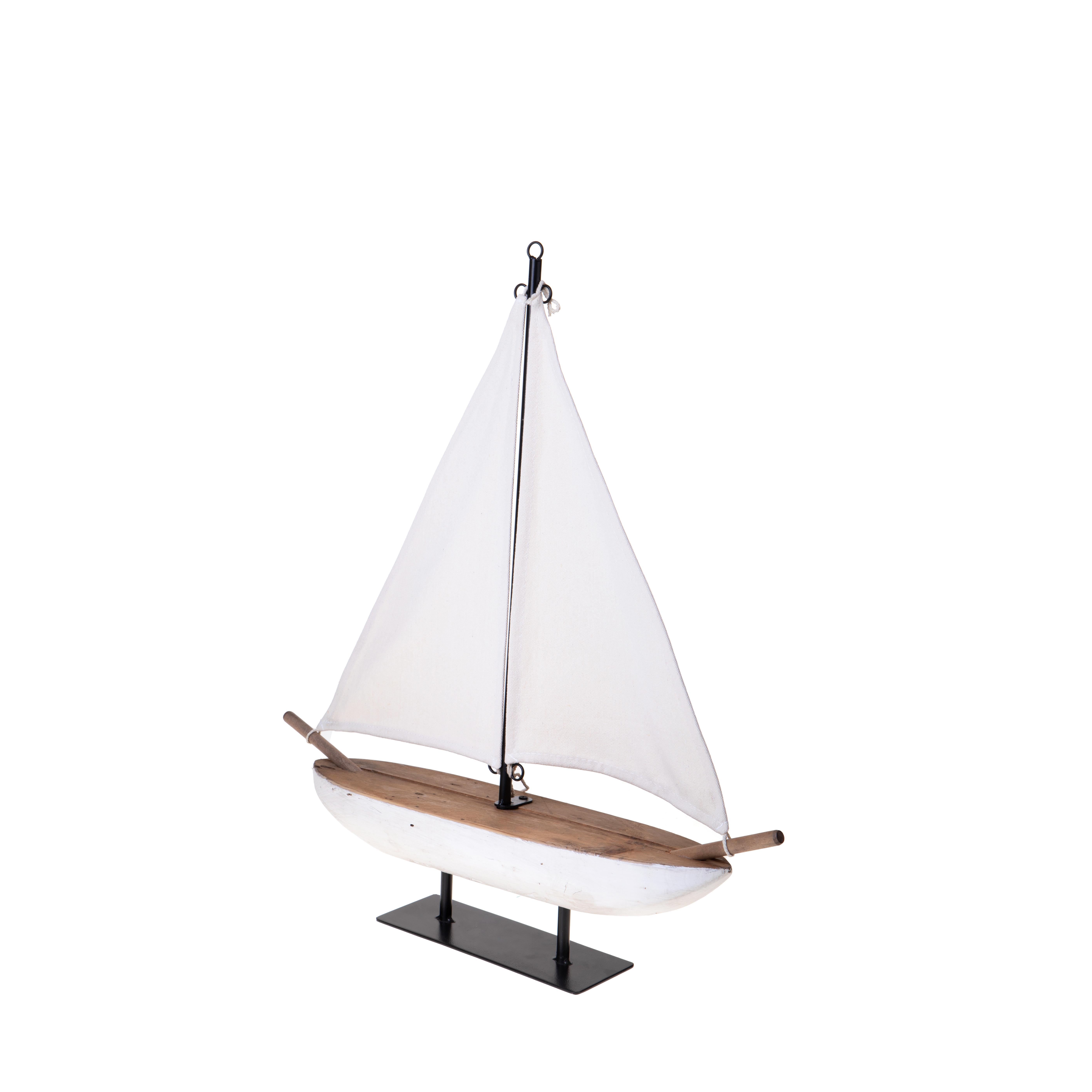 Image of Modellino Barca a Vela 43x85 H 47 cm