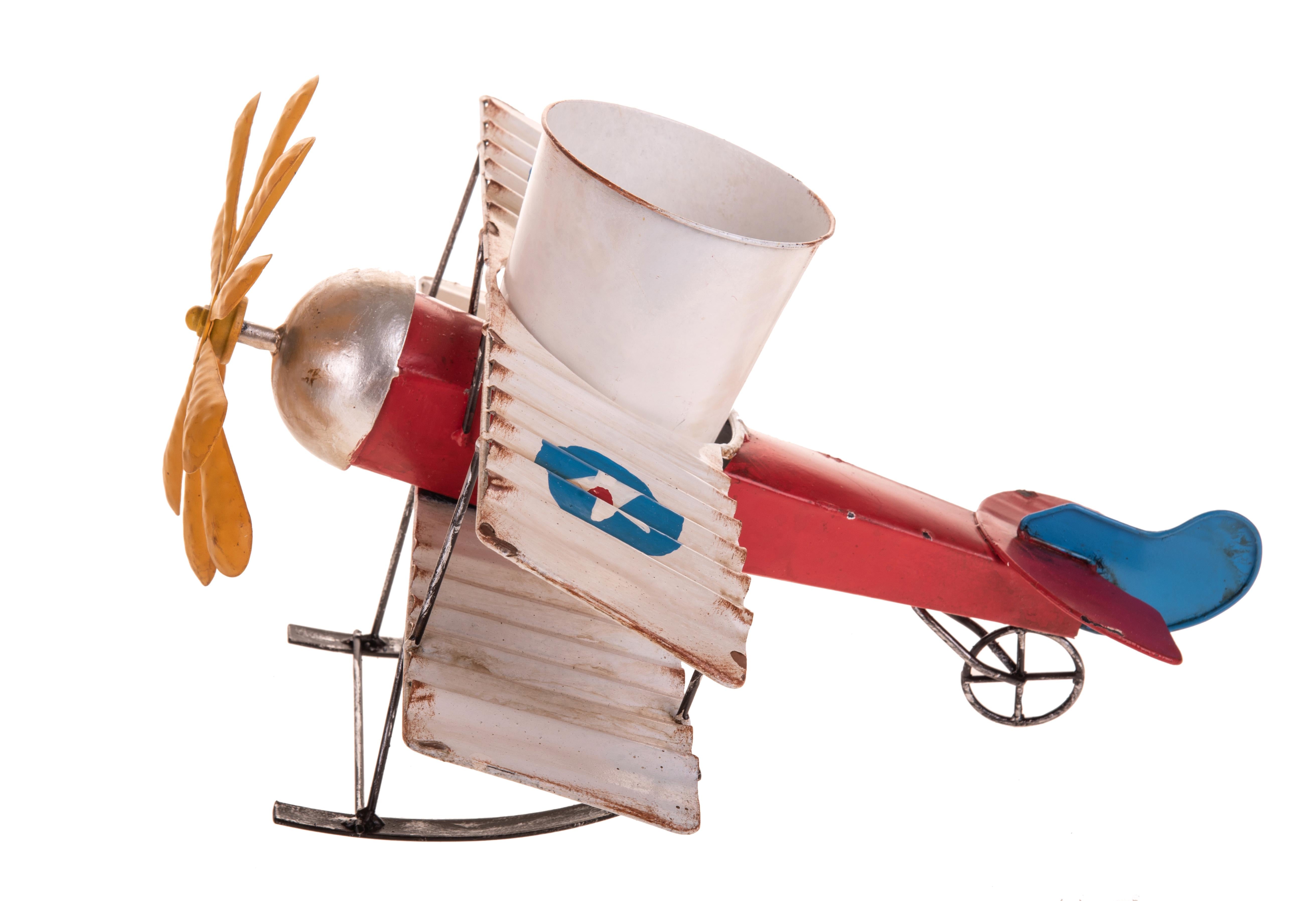 Aereo con Contenitore per Pianta H 38,5 cm...