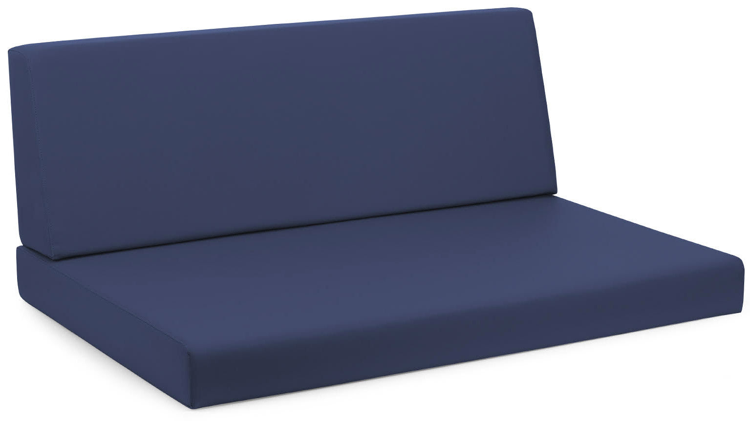 Cuscini per Pallet 120x80 cm Seduta e Schienale in Similpelle Mariotti Reforma Blu...