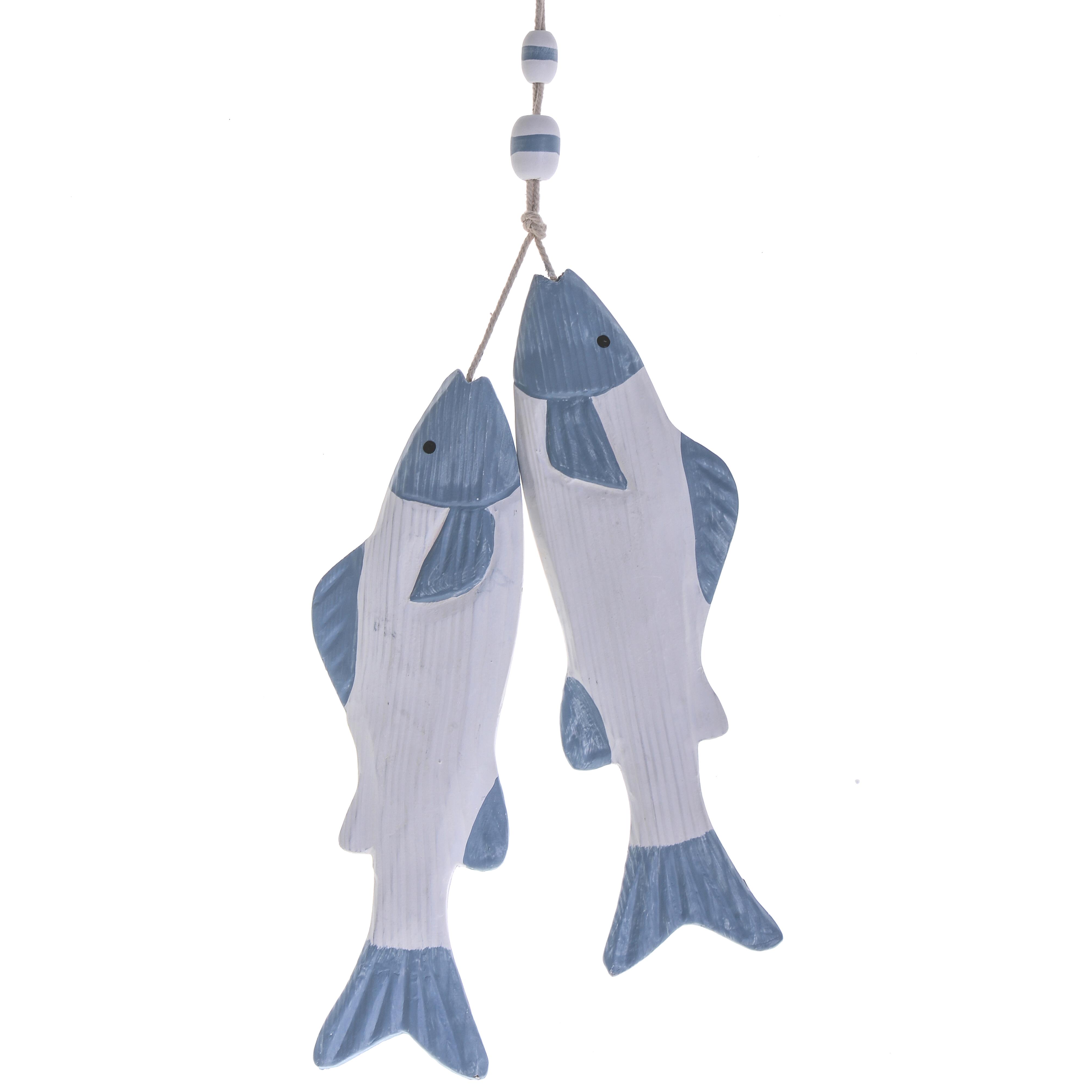 Image of Set 2 Pesci da Appendere H 54 cm