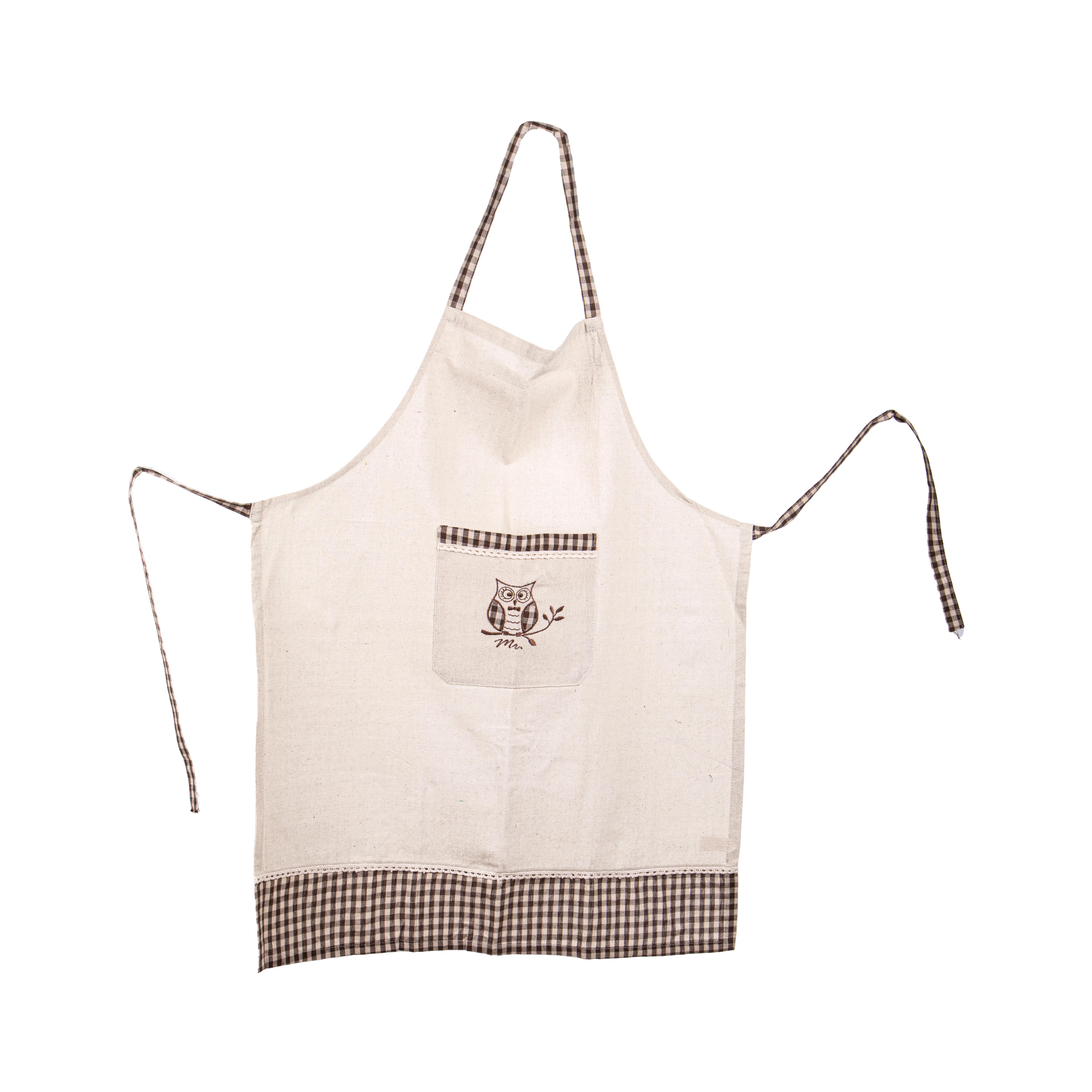 Image of Set 2 Grembiule con Gufetto H 82 cm Sc