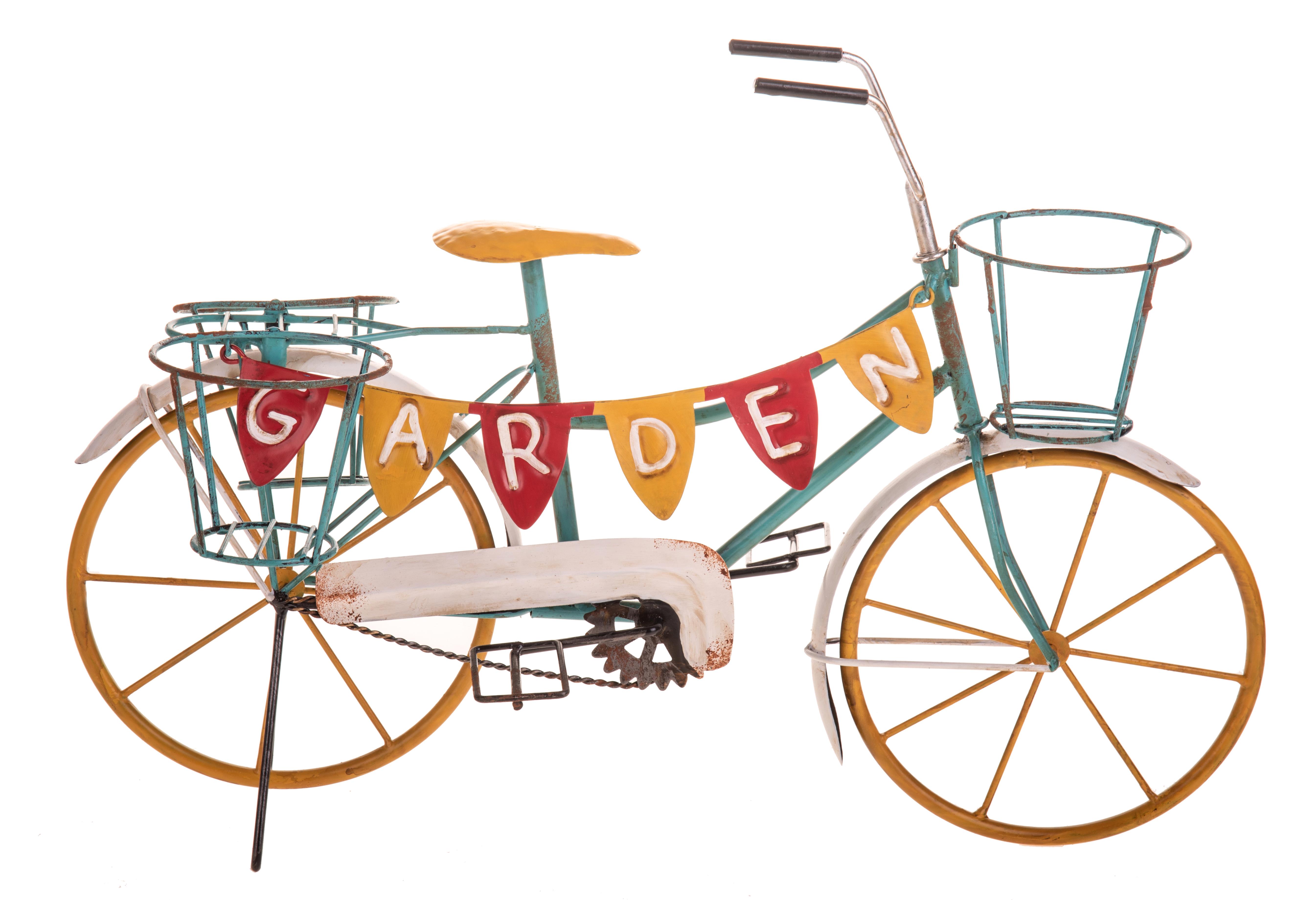 Image of Modellino Bicicletta con Contenitore H 54 cm